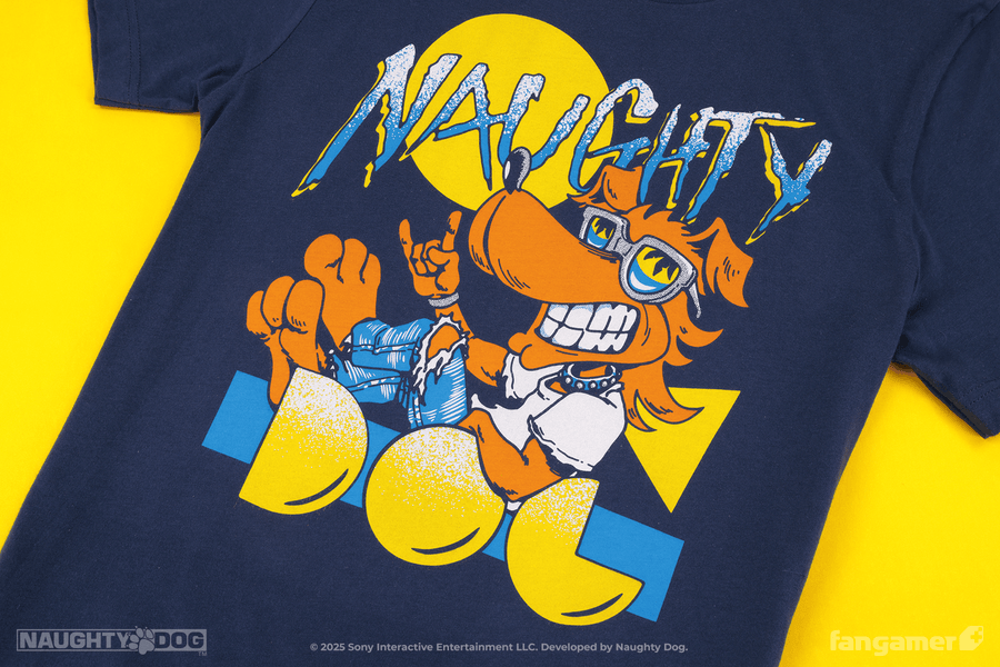 Naughty Dog Old School Shirt - Naughty Dog