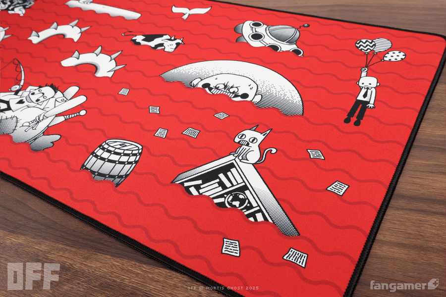 Meat Fountain Desk Mat - OFF