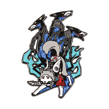 Koromaru and Cerberus Pin