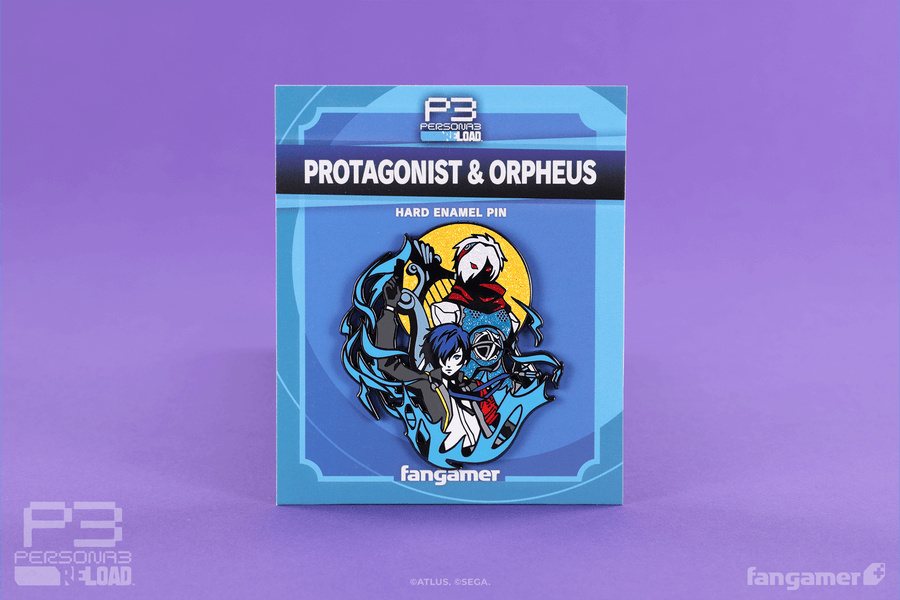 Protagonist and Orpheus Pin - Persona 3 Reload
