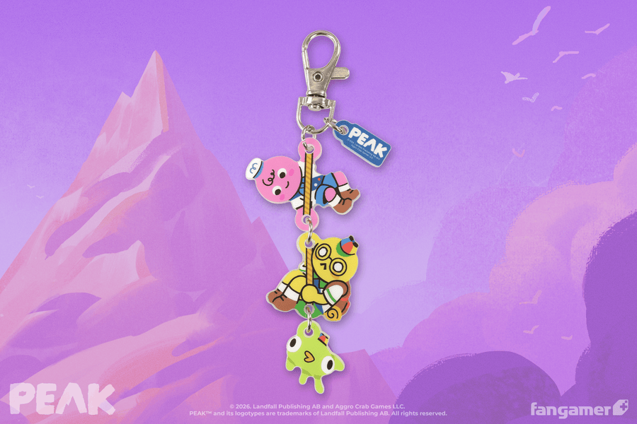 Hang in There Keychain - PEAK