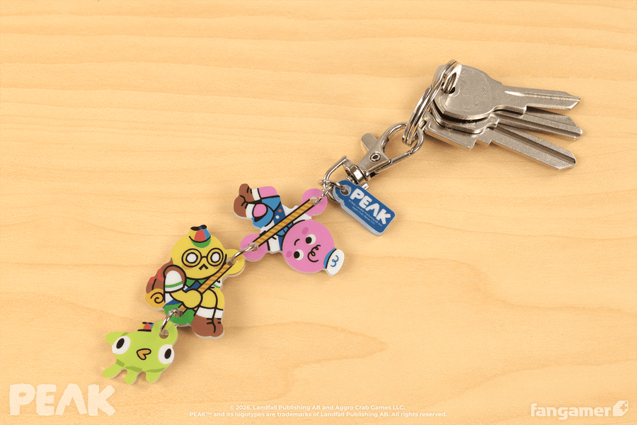 Hang in There Keychain - PEAK