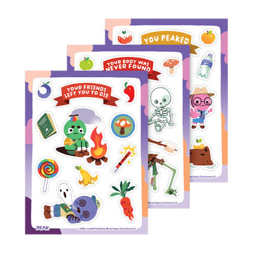 You Peaked Sticker Sheet Set
