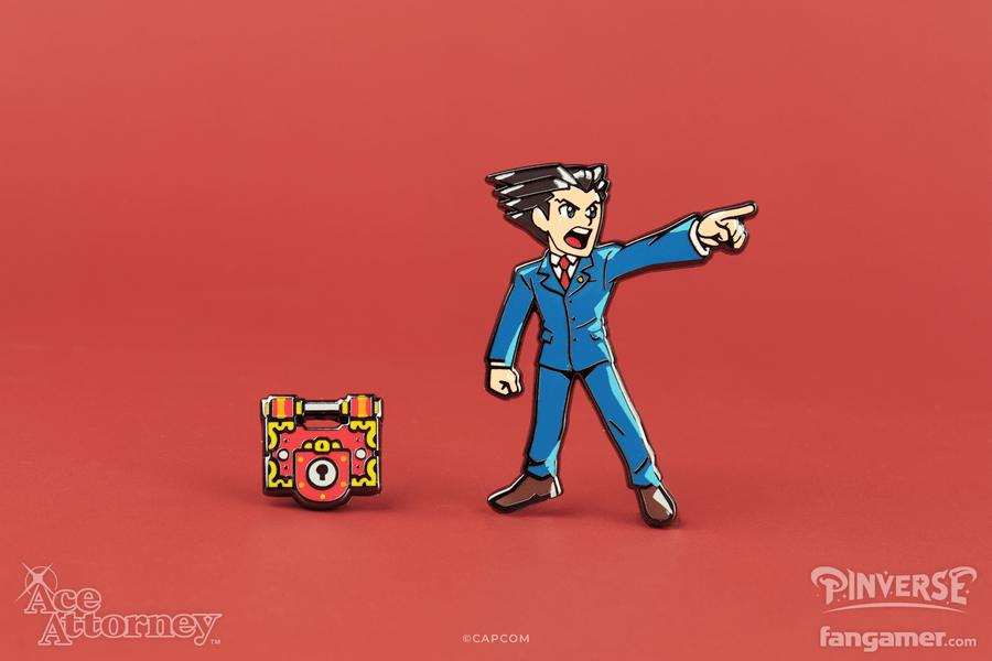Phoenix Wright Pin Pack - PINVERSE