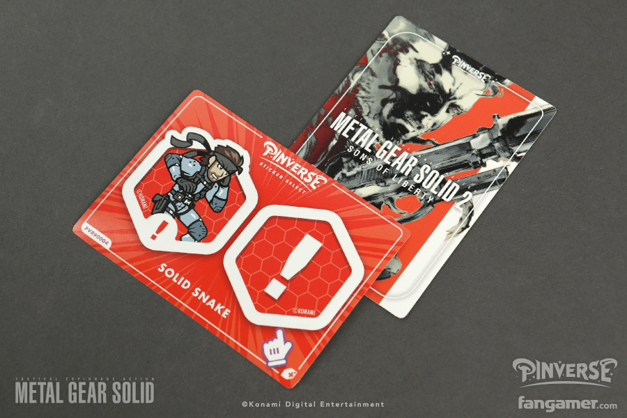 Solid Snake Pin Pack - PINVERSE
