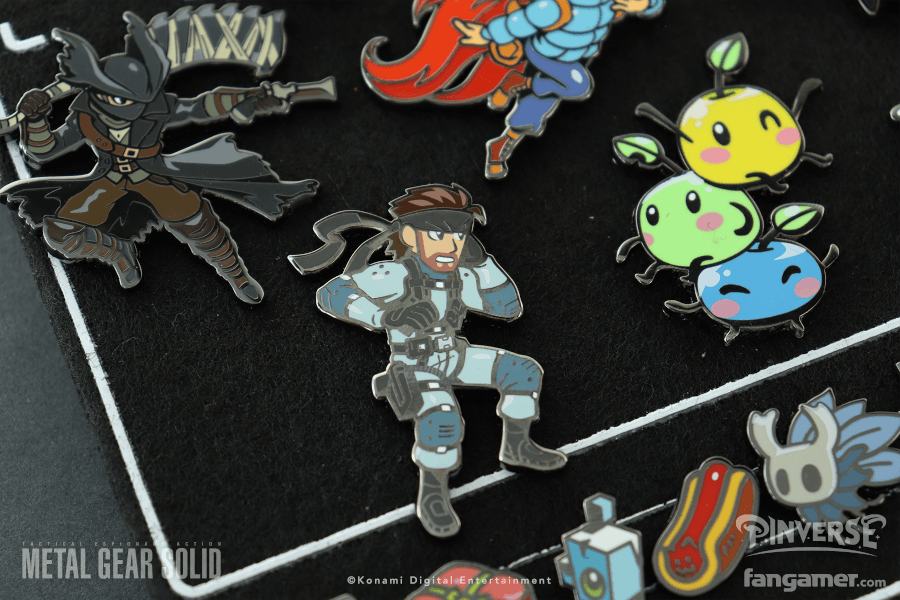 Solid Snake Pin Pack - PINVERSE