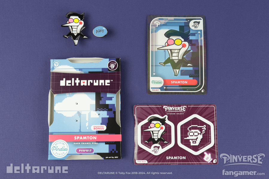 Spamton Pin Pack - PINVERSE