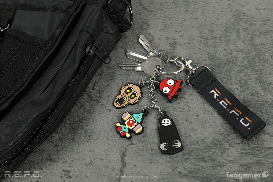 R.E.P.O. Charm Keychain - R.E.P.O.