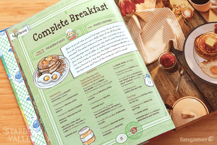 Stardew Valley The Official Stardew Valley Cookbook Fangamer Europe