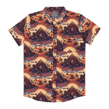 Ginger Island Resort Button Up Shirt