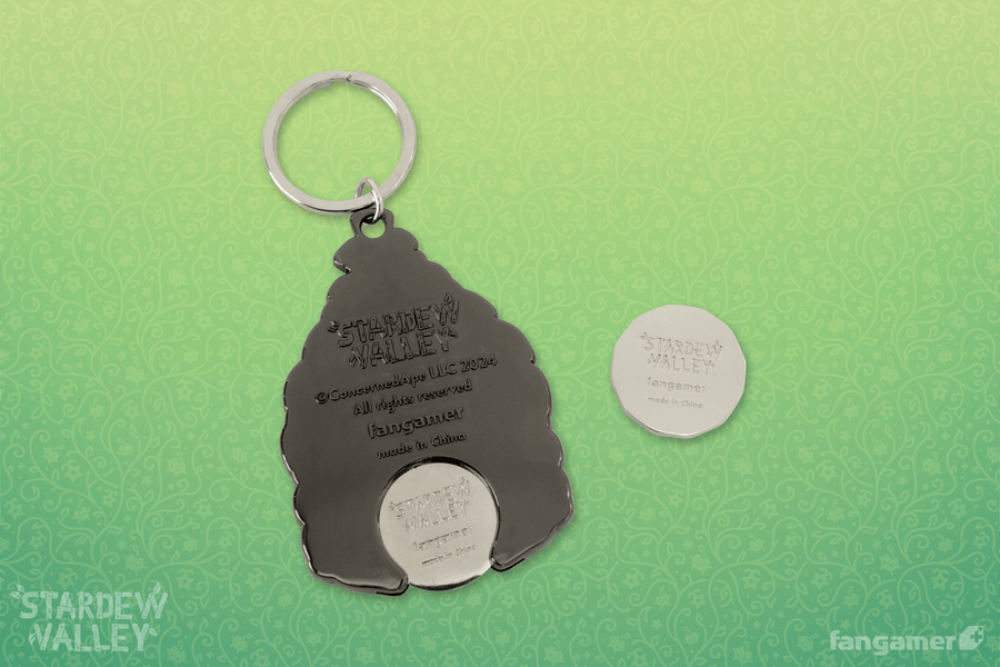 Junimo Hut Token Keychain - Stardew Valley