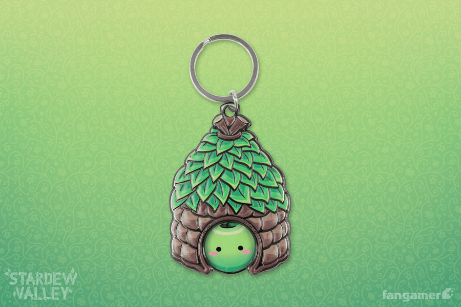 Junimo Hut Token Keychain - Stardew Valley