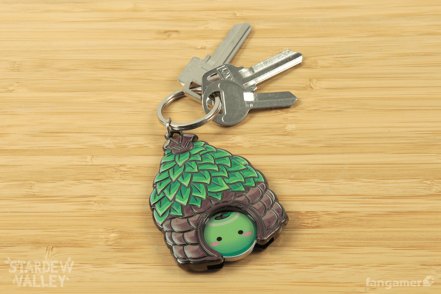 Junimo Hut Token Keychain - Stardew Valley