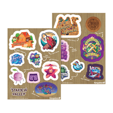 Pelican Town Sticker Sheets