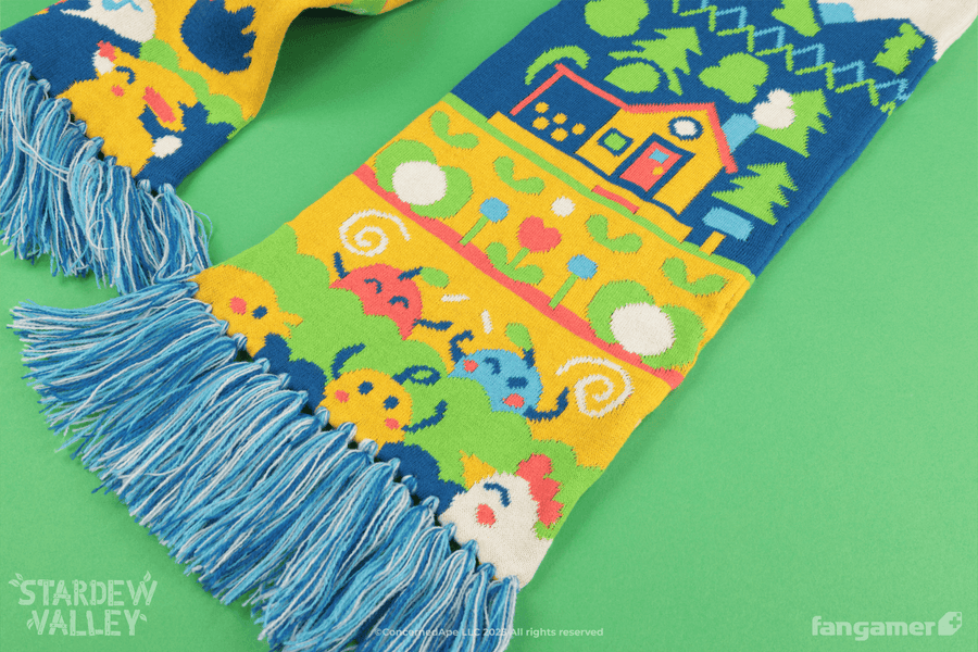 Springtime Harvest Scarf - Stardew Valley