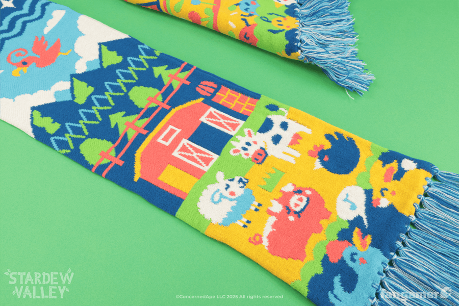 Springtime Harvest Scarf - Stardew Valley