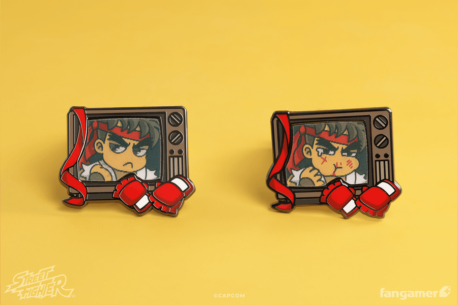 Street Fighter Buddies Lenticular Pin: Ryu - Street Fighter