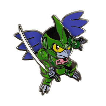 Bad Bird Moving Wings Pin