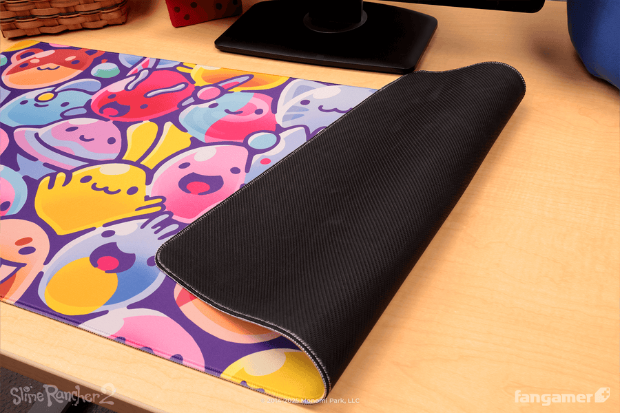 Crowded Corral Desk Mat - Slime Rancher 2