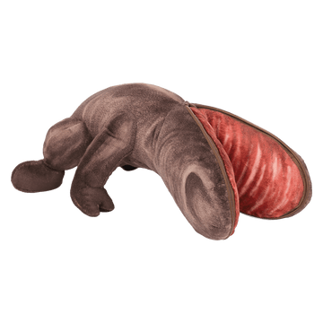 Split Head Zipper-Mouth Plush