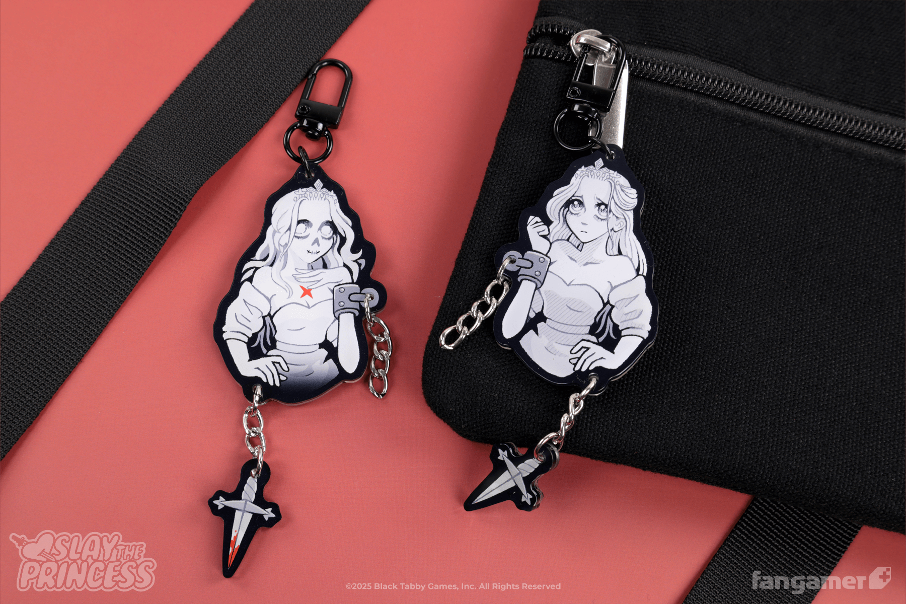 Slay the Princess - The Keys to Her Heart Keychain - Fangamer Europe