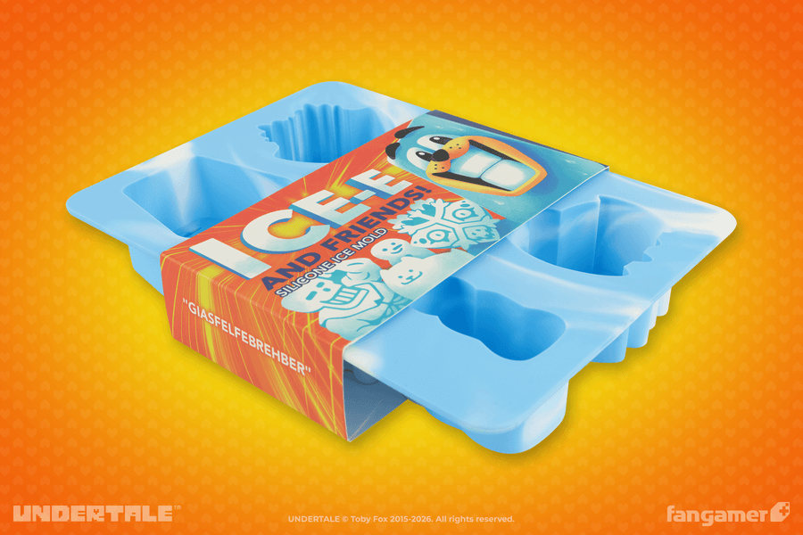 ICE-E And Friends Silicone Ice Mold - UNDERTALE