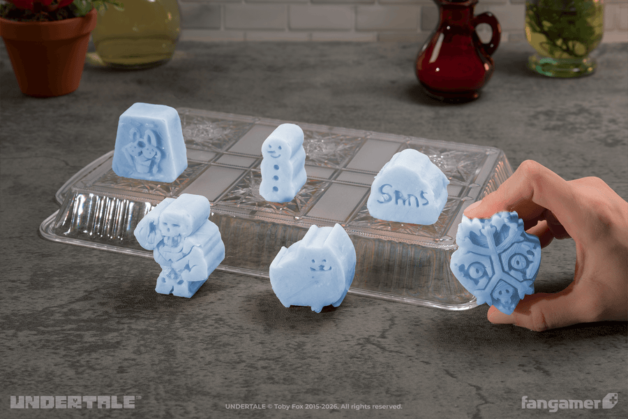 ICE-E And Friends Silicone Ice Mold - UNDERTALE
