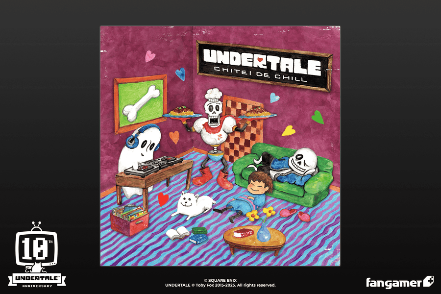 UNDERTALE: CHITEI DE CHILL CD - UNDERTALE x SQUARE ENIX