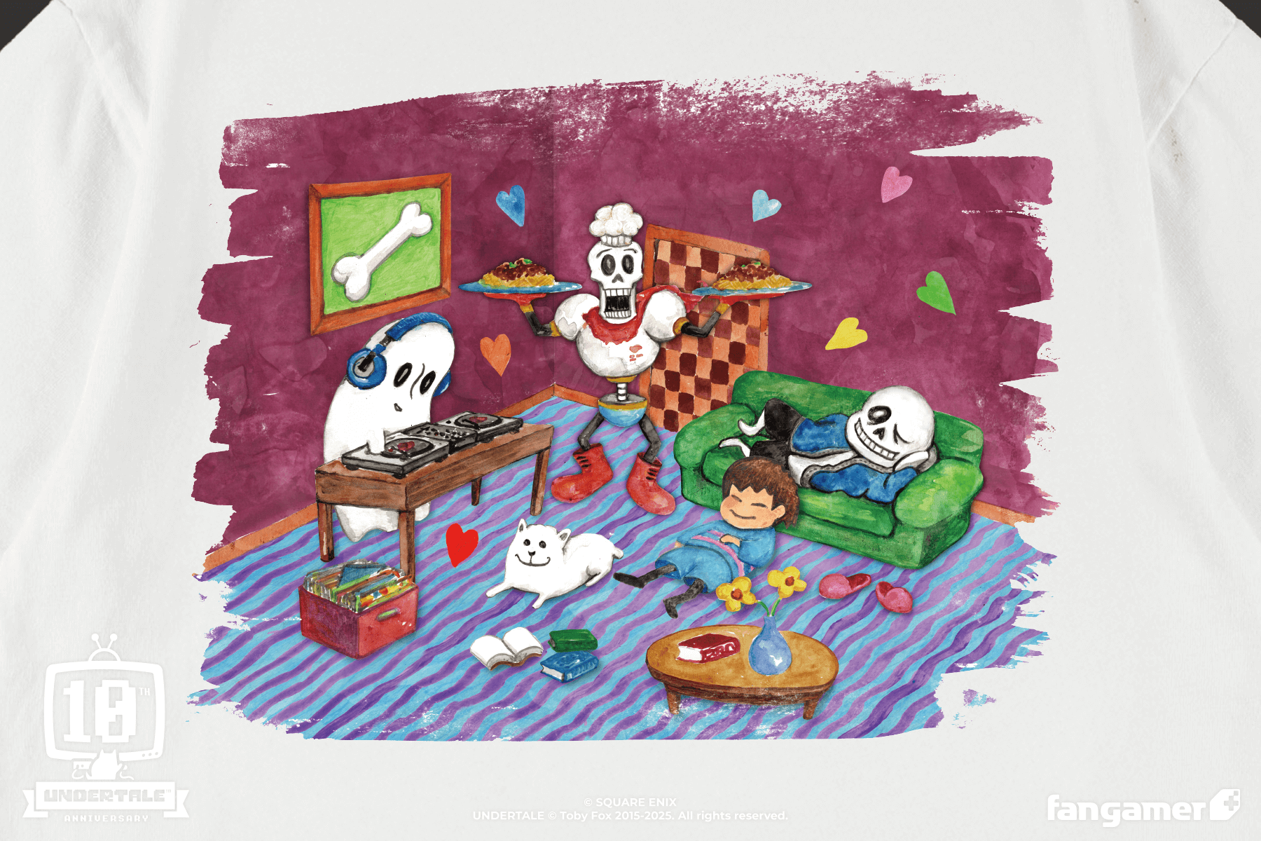 UNDERTALE x SQUARE ENIX - CHITEI DE CHILL - Fangamer Europe