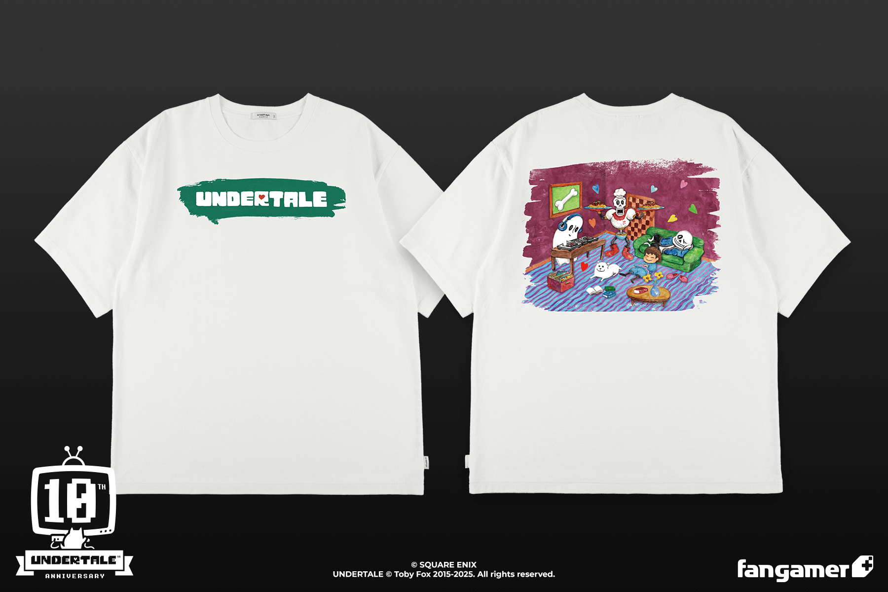 UNDERTALE x SQUARE ENIX - CHITEI DE CHILL - Fangamer Europe