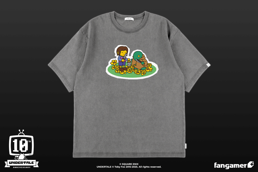 Human and Tonberry Tee - UNDERTALE x SQUARE ENIX