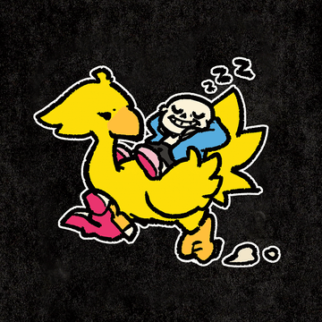 Sans and Chocobo