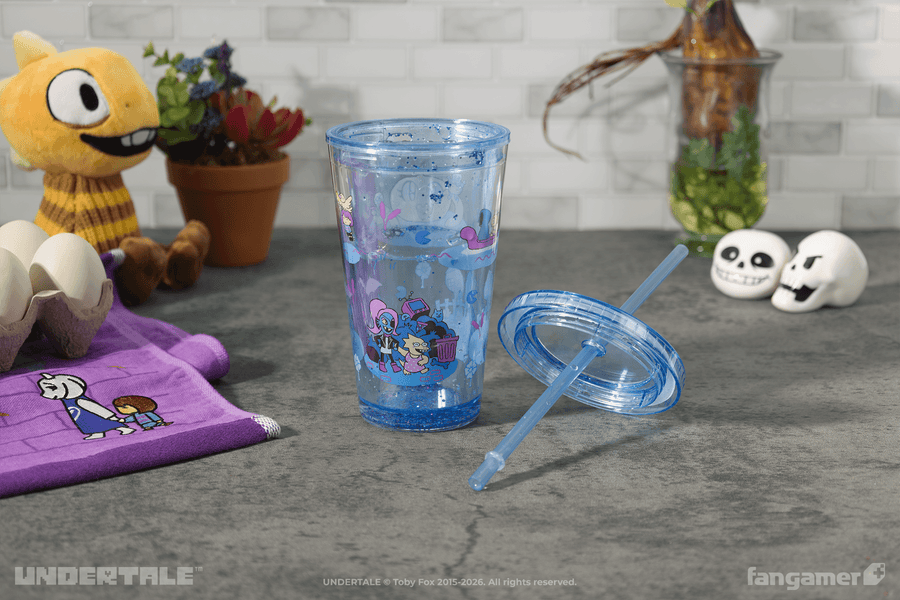 Waterfall Glitter Tumbler - UNDERTALE