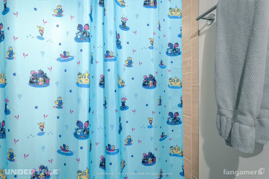 Waterfall Shower Curtain - UNDERTALE