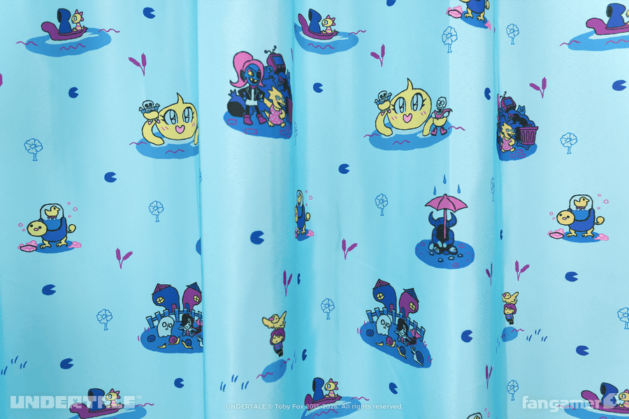 Waterfall Shower Curtain - UNDERTALE