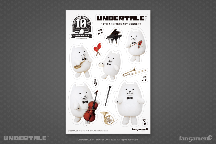 Annoying Dog Sticker Sheet - UNDERTALE