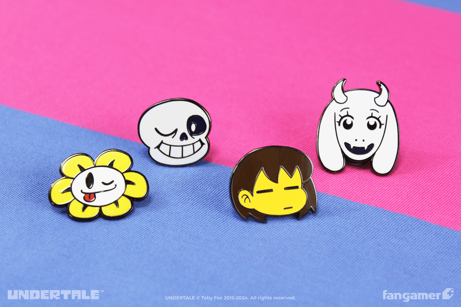 Character Pins Set 1 - UNDERTALE