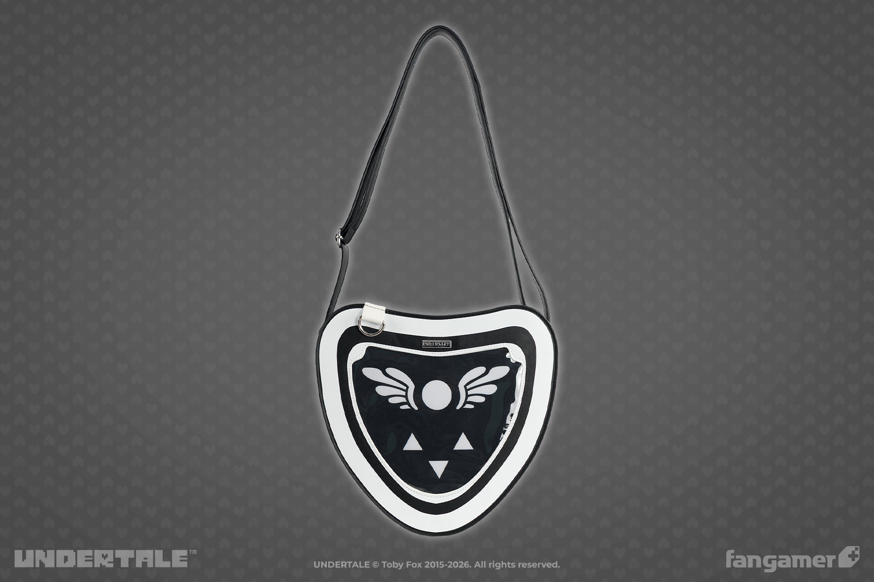 UNDERTALE - Delta Rune Ita Bag (Good Night Black) - Fangamer Europe
