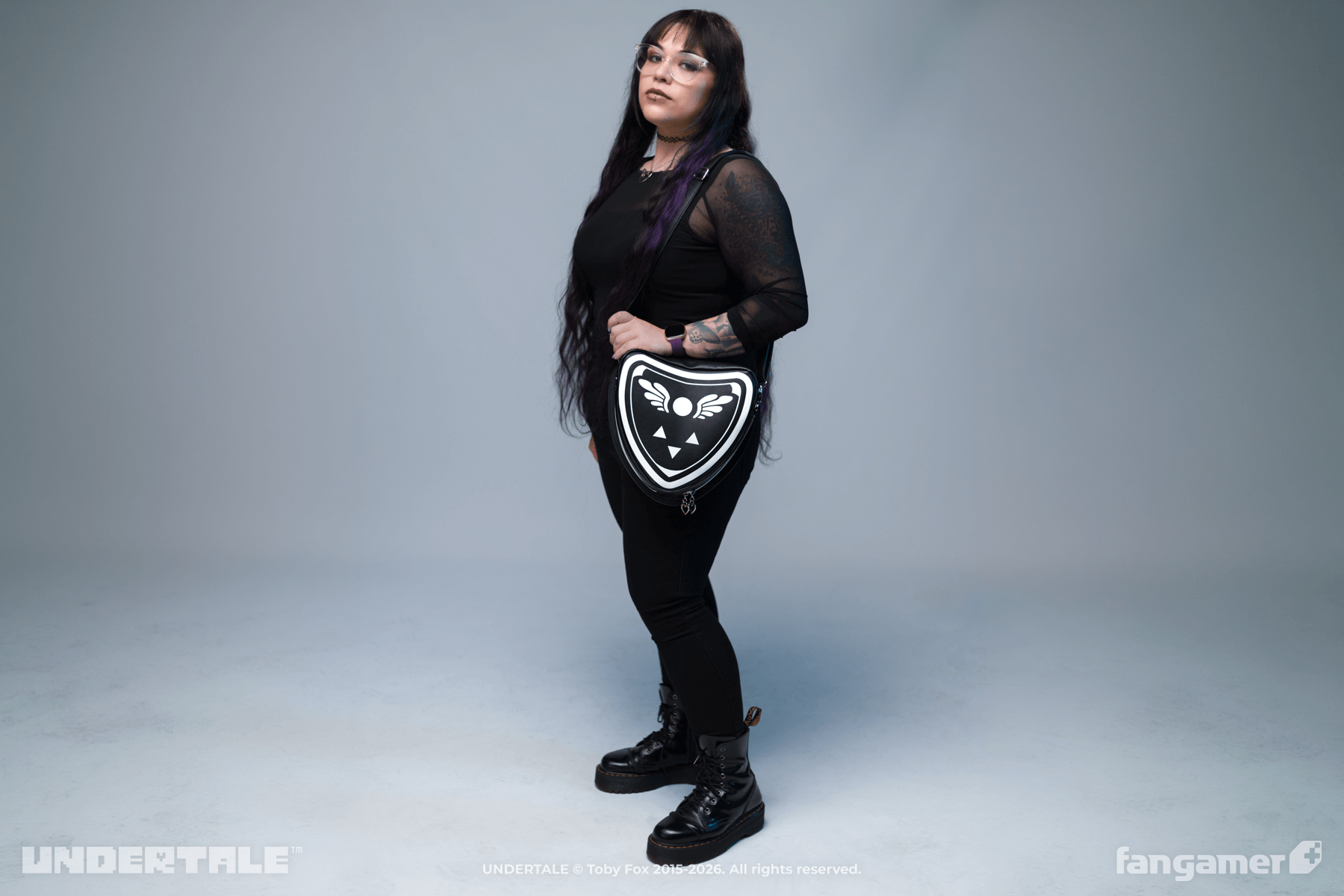 UNDERTALE - Delta Rune Ita Bag (Good Night Black) - Fangamer Europe