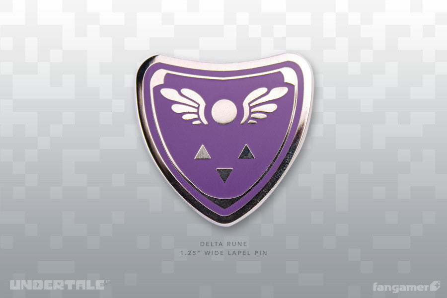 Delta Rune Lapel Pin - UNDERTALE