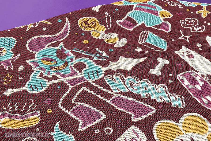 Friends and Foes Throw Blanket - UNDERTALE