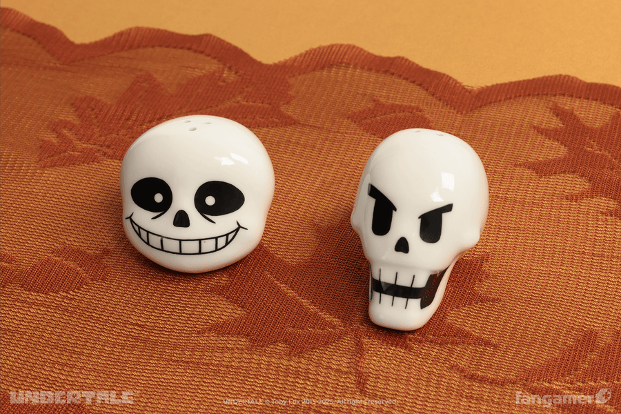 Sans & Papyrus Salt & Pepper Shaker Set - UNDERTALE