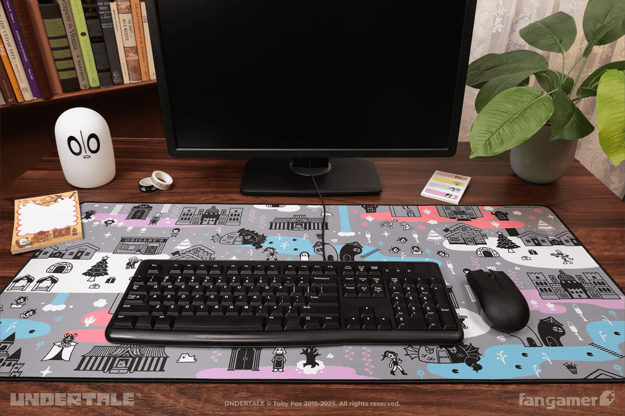 Underground Journey Desk Mat - UNDERTALE