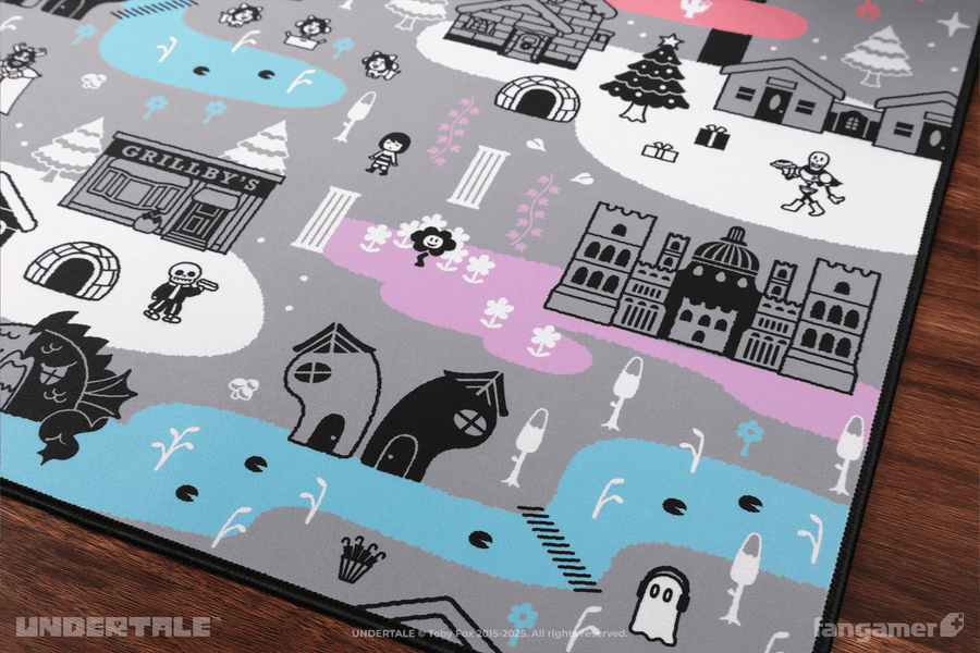 Underground Journey Desk Mat - UNDERTALE