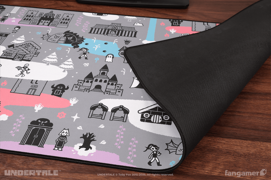 Underground Journey Desk Mat - UNDERTALE