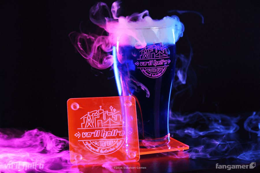 VA-11 HALL-A Pub Glass & Coaster Set