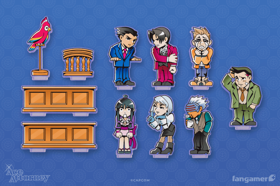 Courtroom Standee Set - Ace Attorney