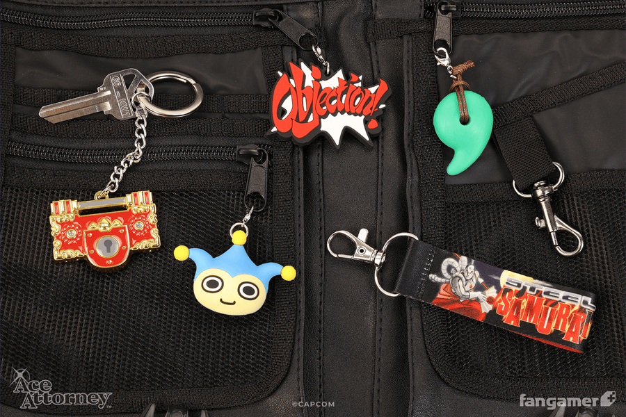 Turnabout Keychain - Ace Attorney
