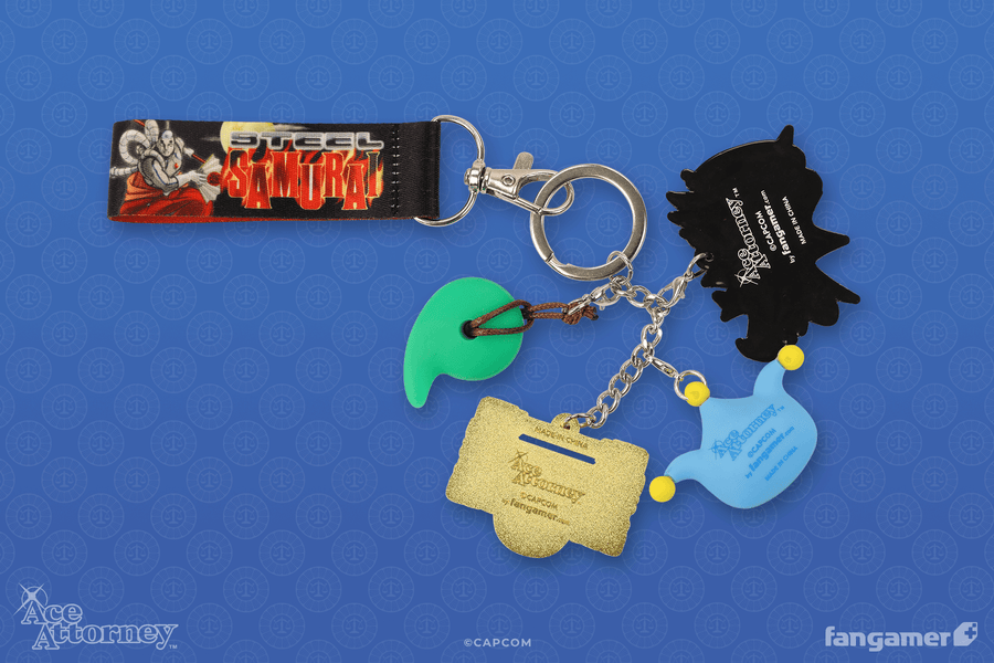 Turnabout Keychain - Ace Attorney