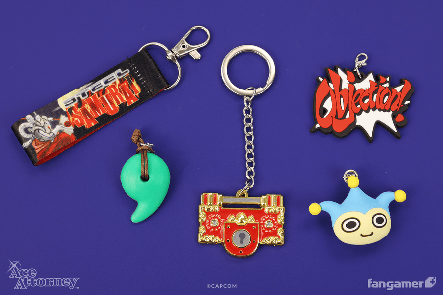 Turnabout Keychain - Ace Attorney